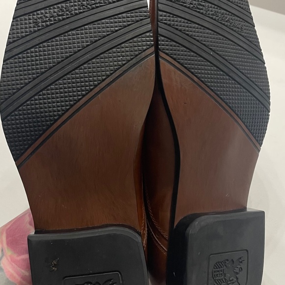 Stacy Adams Mens Brown Leather Slip On Dress Shoes